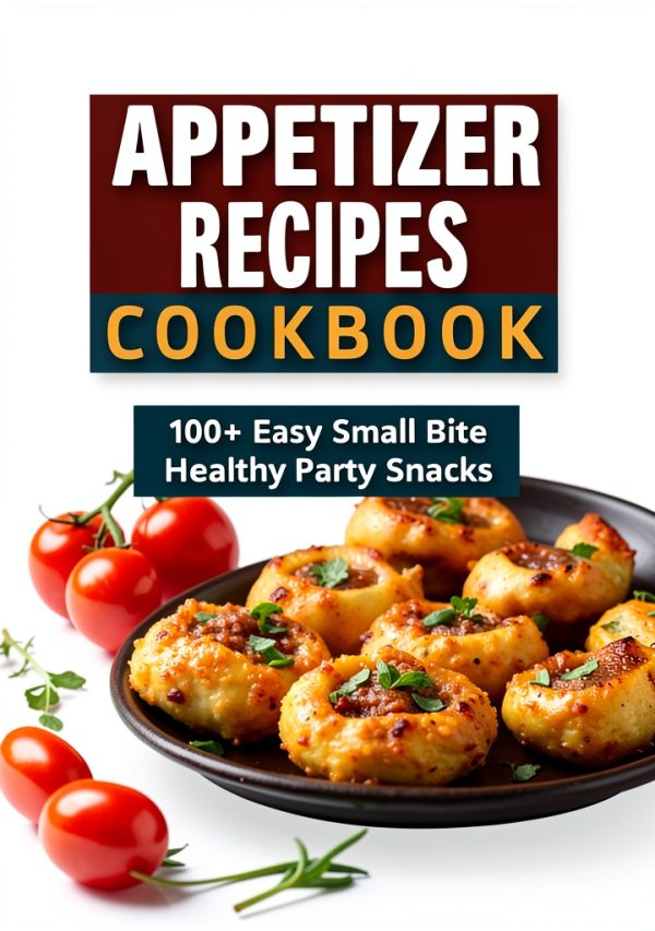 Easy Healthy Cooking Party Appetizer eBook with Quick Recipes-0