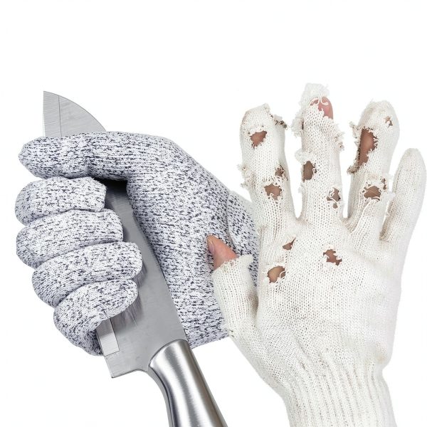 Tesuchan Cut Resistant Kitchen Gloves Unisex Anti‑Slip Large Original-1