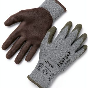 Ergodyne Cut-resistant Gloves A3 PU Coated Gray Large Unisex-0