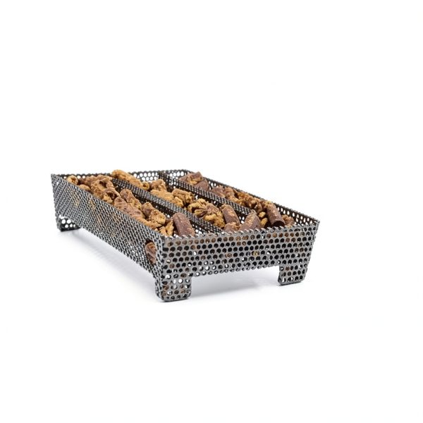 5" x 8" Pellet Smoker Tray by 3 BUZZLETT for Gas & Charcoal Grills-5